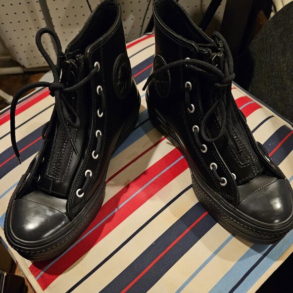 Chuck Taylor All Star Lift Platform Leather - Picture 3 of 5